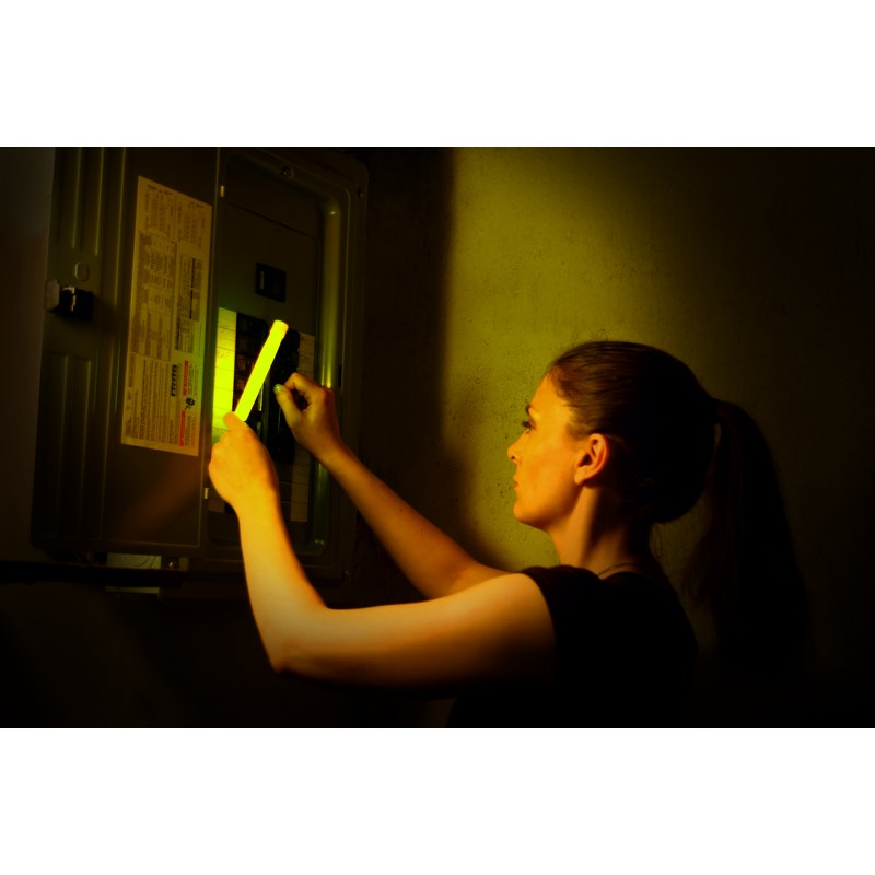 6&quot; SNAPLIGHT YELLOW LIGHTSTICK (15CM) 12HR