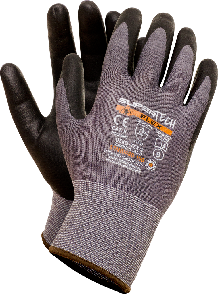SUPER TECH FLEX Safety work gloves