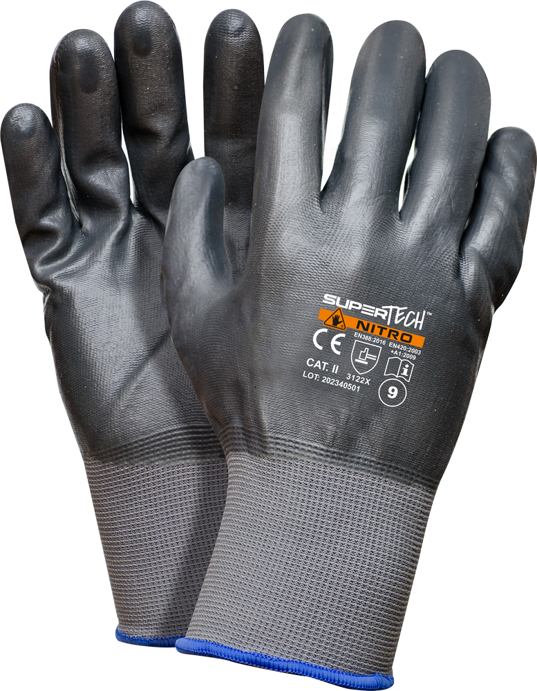 SUPER TECH NITRO Safety work gloves