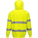 B304 Hi-Vis Hooded Sweatshirt