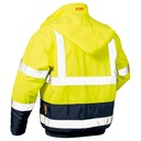Hi-Vis 2-in1 Two-Tone Waterproof Winter Bomber Jacket