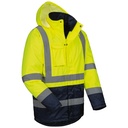 Hi-Vis Two-Tone Waterproof Winter Parka Jacket