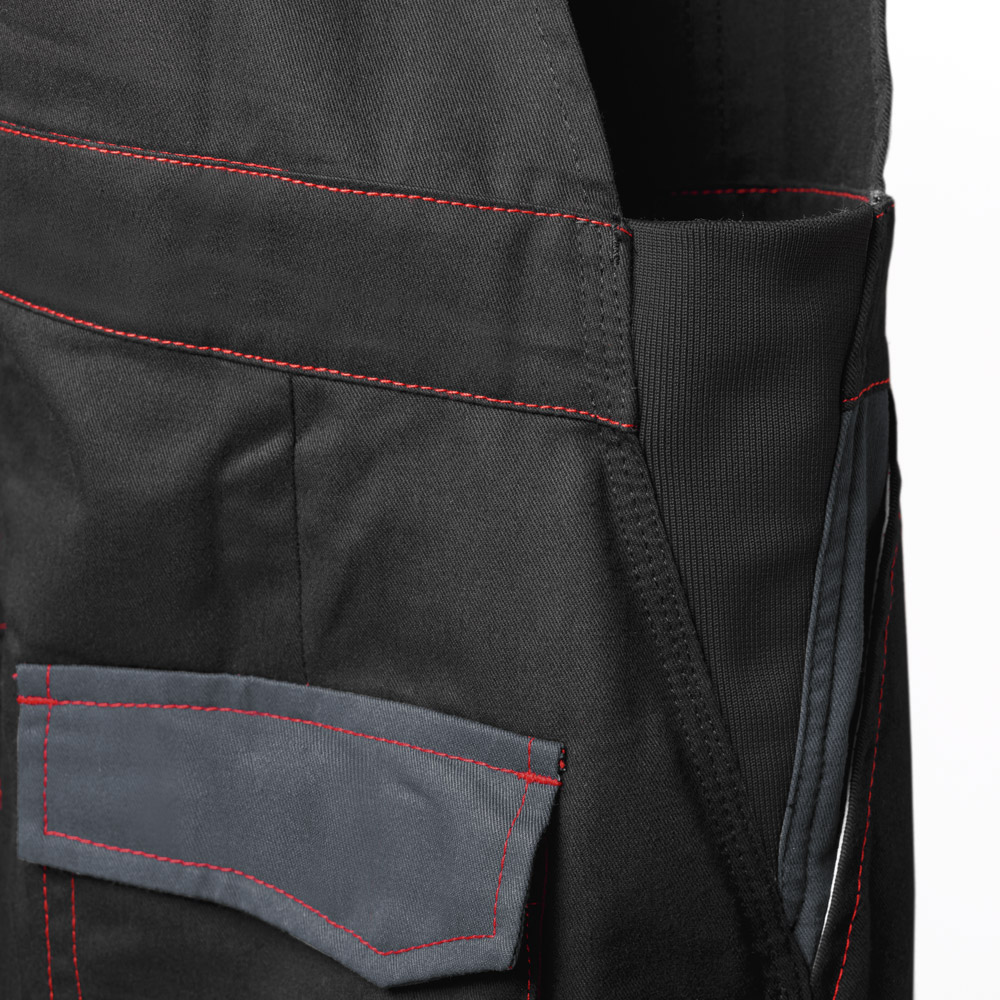 Contrast Twill Bib Brace