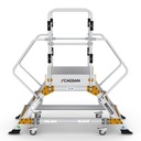 LEXOR - Double Sided Industrial Platforms with Spring Wheels