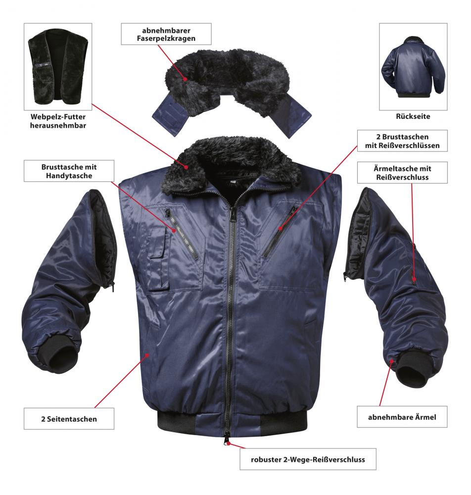 NORWAY Winter Pilot 4-in1 jacket