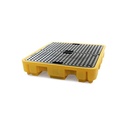 4 Drum Spill Pallet Low Profile