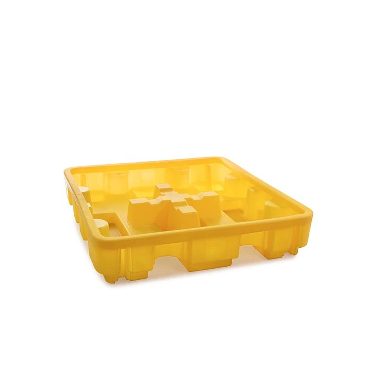 4 Drum Spill Pallet Low Profile