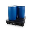 4 Drum Spill Pallet Low Profile