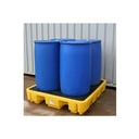 4 Drum Spill Pallet Low Profile