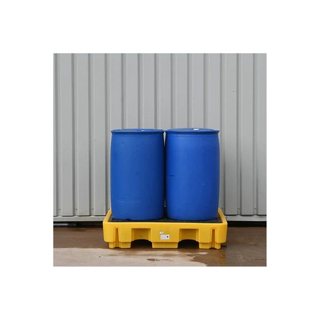 4 Drum Spill Pallet Low Profile
