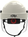 ATRA 20S Industrial safety helmet + Internal visor + External visor against electric arc Class 1 (4 kA/0,5s)