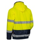 SIEGFRIED/VOLKER Hi-Vis 4-in-1 Two-Tone Waterproof Breathable Winter Bomber Jacket