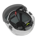 SECRA-2 Electrically insulating helmet with face shield APC 2,  Class E (20 kV AC), Class 0 (1000V AC/1500V DC)