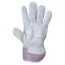 A210 Leather Rigger 260 Cow Split Palm Bar Glove