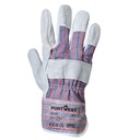 A210 Leather Rigger 260 Cow Split Palm Bar Glove
