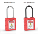 701 4mm/38mm Thin Steel Shackle Safety Padlock