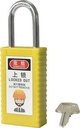 501 6.3/38mm Long ABS Body &amp; Steel Shakle LOTO Padlock