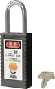 501 6.3/38mm Long ABS Body &amp; Steel Shakle LOTO Padlock