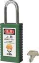 501 6.3/38mm Long ABS Body &amp; Steel Shakle LOTO Padlock