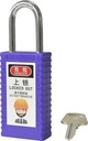 501 6.3/38mm Long ABS Body &amp; Steel Shakle LOTO Padlock