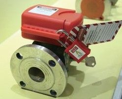 F08 Adjustable Flange Ball Valve Lockouts