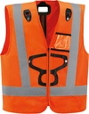 C073 HI-VIZ vest for NEWTON harnesses