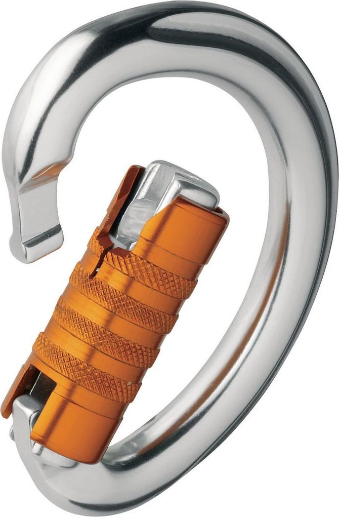 M37 OMNI Semi-circle carabiner for closing a harness