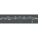 FA 60 007 04 Horizontal temporary lifeline for 2 users (with crossover shuttle), max length 45 mtr