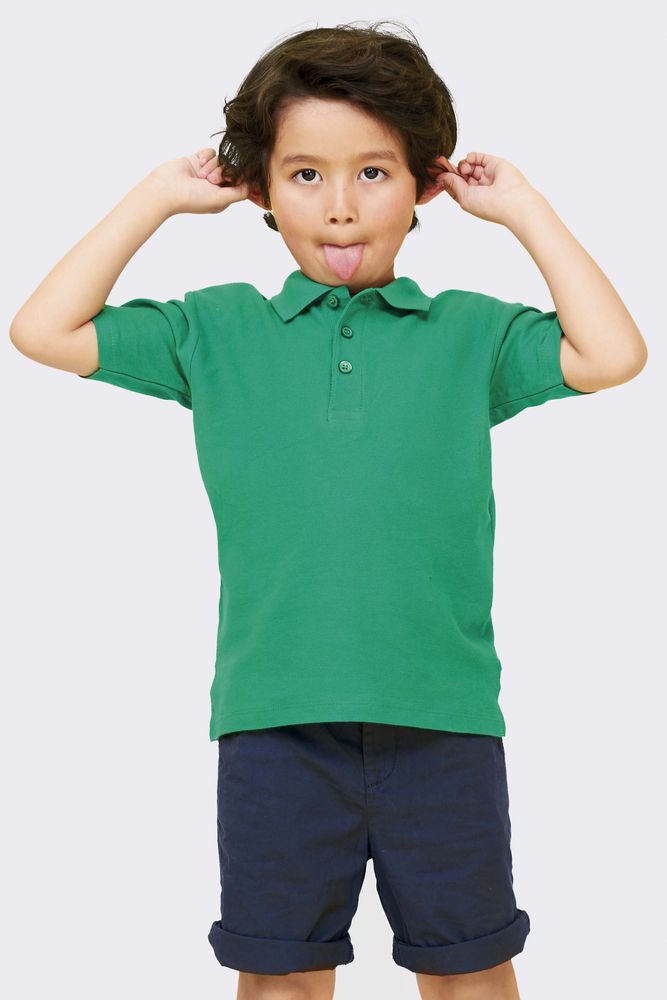 11344 SUMMER II KIDS Polo shirt Piqué 100% Cotton