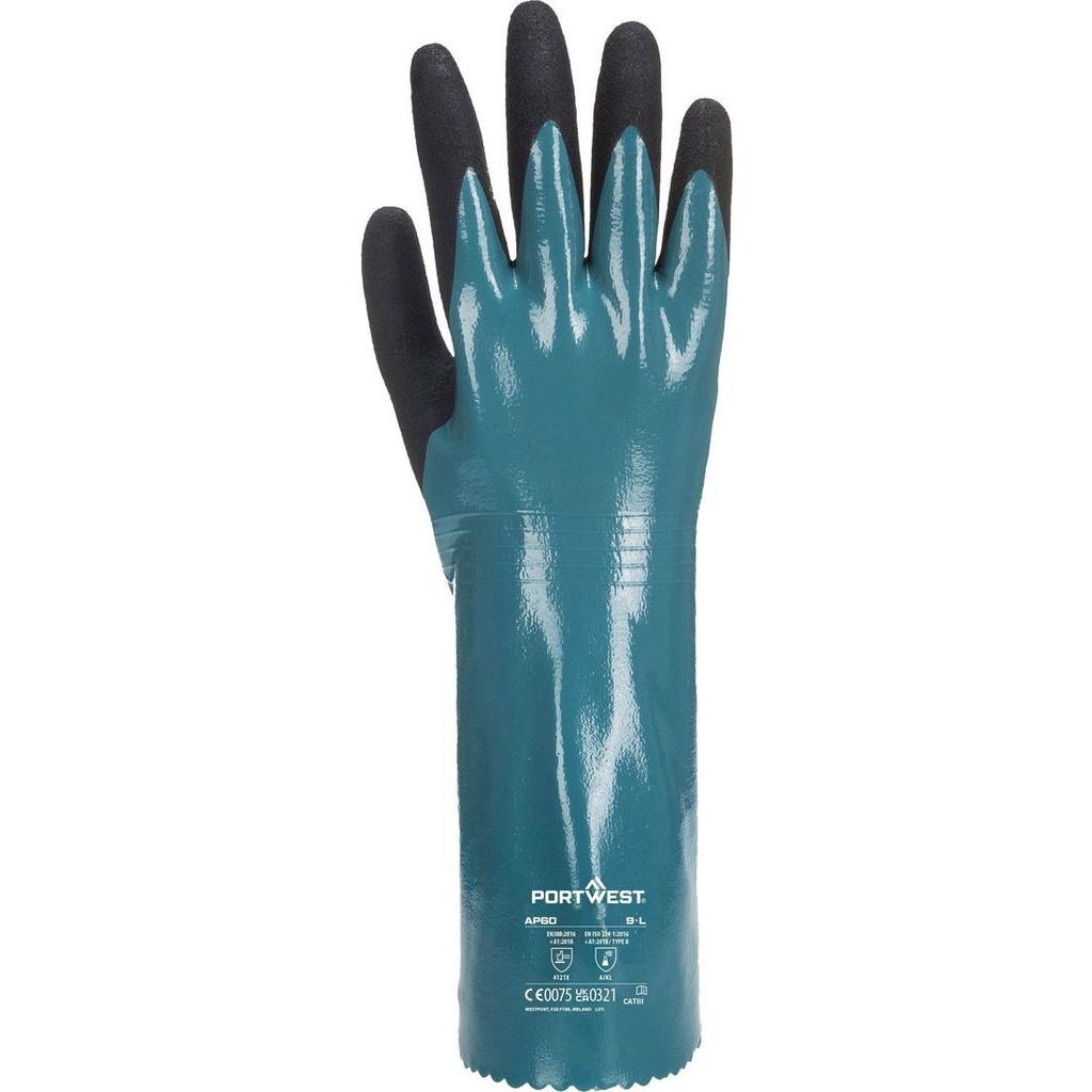 AP60 Sandy Grip Lite Chemical Glove, Type B AJKL