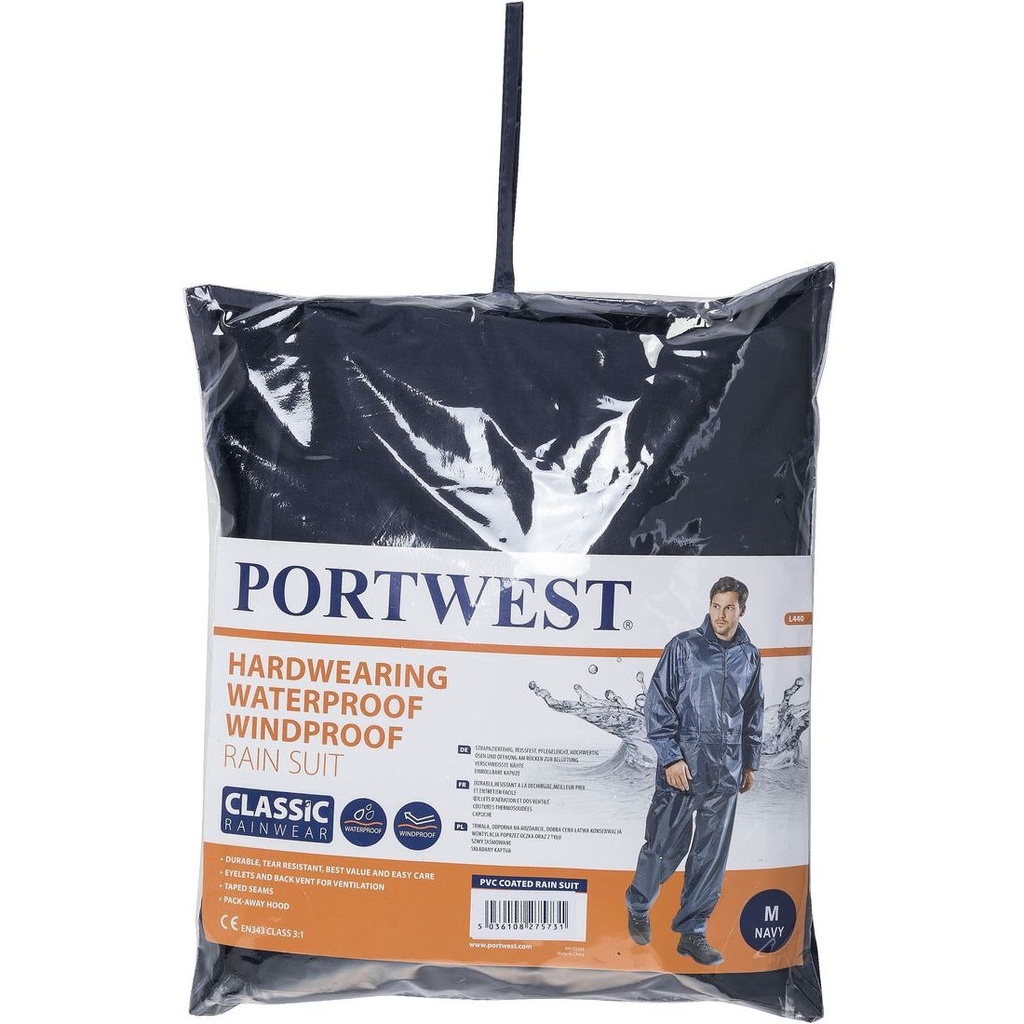 L440FOB PVC Coated Rain Suit