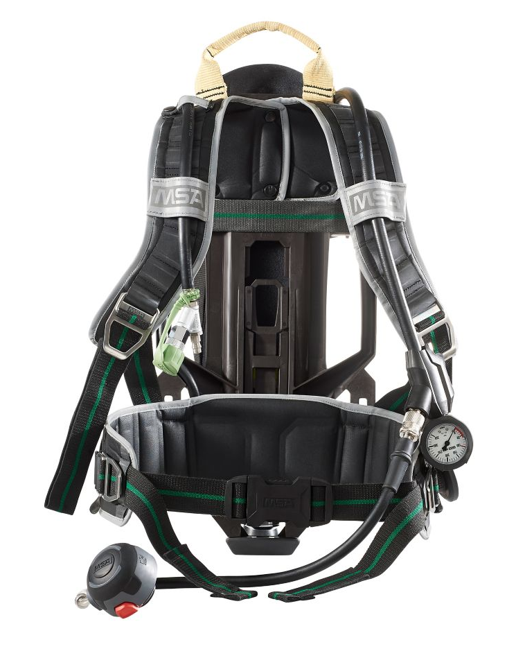 SCBA Kit - M1 (Fixed, Basic Harness, Bumper, Haltefix) + Mask and Cylinder