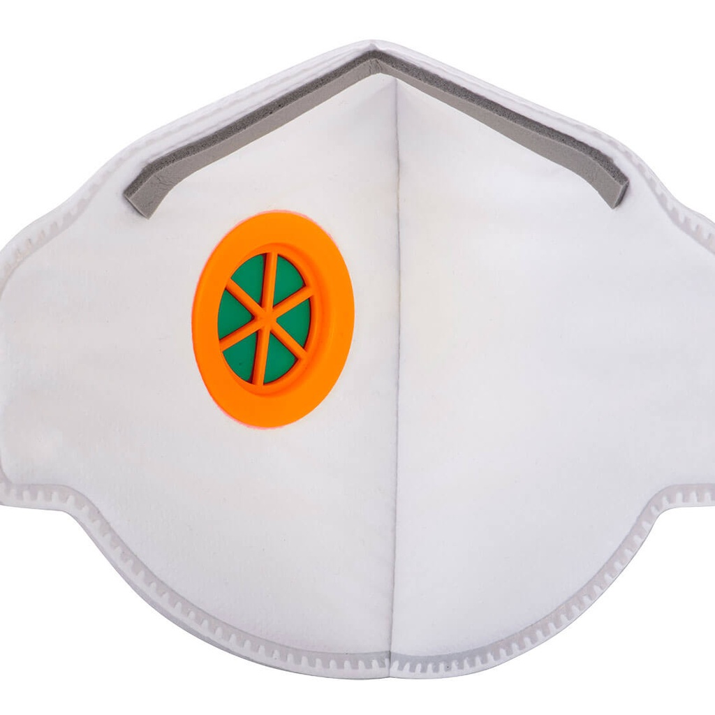 P153 FFP1 Valved Dolomite Fold Flat Respirator