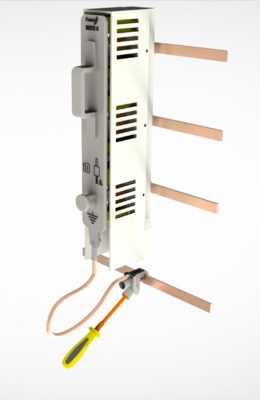 DMTBTTR LV Short-circuiting and Earthing Device for panel boards and cabinets