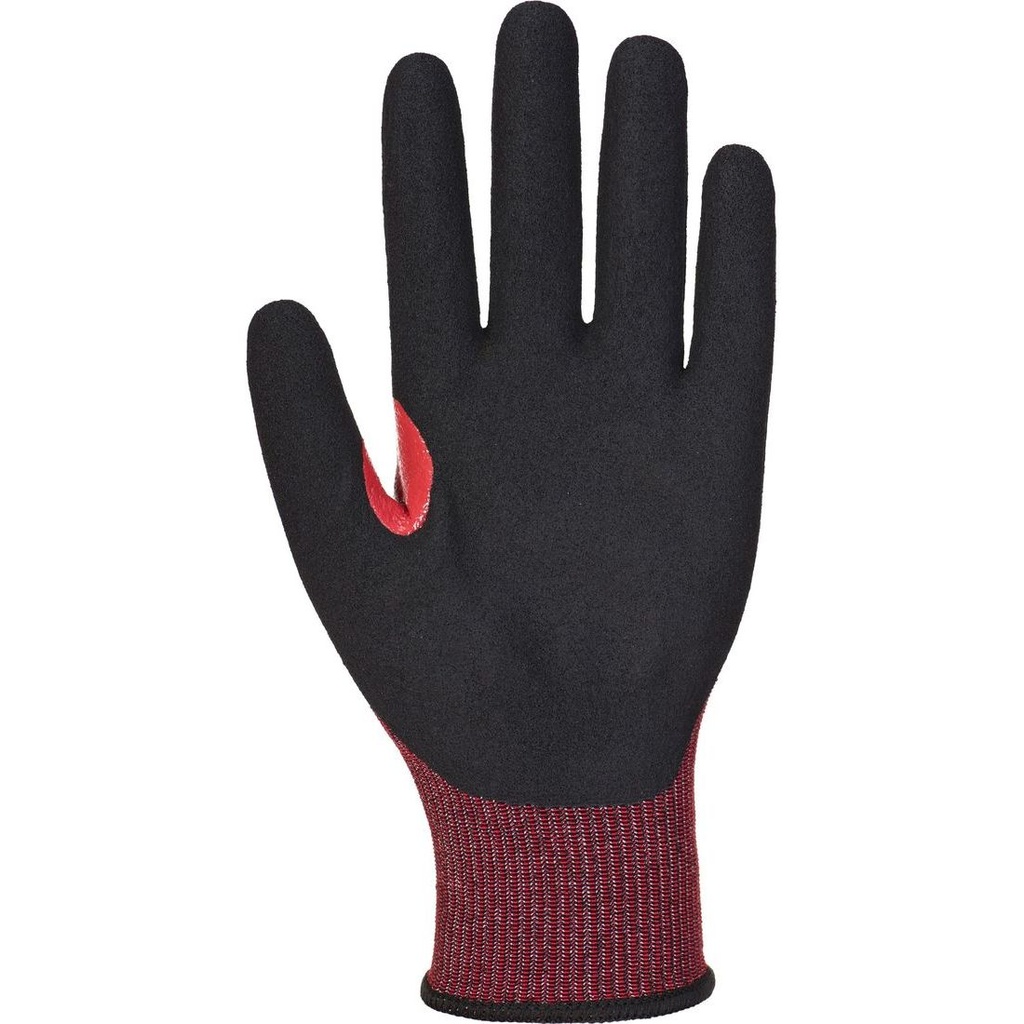 A673 CS AHR18 Nitrile Foam Cut Glove, Cut (F)