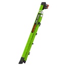 KING KOMBO XT 2.0 KING KOMBO XT, 6' - 170 kg Rated, Fiberglass 3-in-1 Extendable All-Access Combination Ladder with GRIP-N-GO Single-Hand Release Hinge, Rotating Wall Pad, V-bar, GROUND CUE, and Heavy-Duty Feet