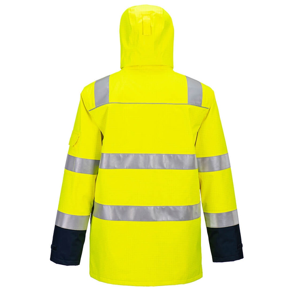 FR605 Bizflame Rain+ Hi-Vis Light Arc Jacket