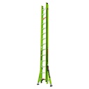 17228EN SUMOSTANCE with HYPERLITE Technology, 2 x 14 rungs - EN 131 - 150 kg Rated, Fiberglass Extension Ladder with GROUND CUE and Pole Strap