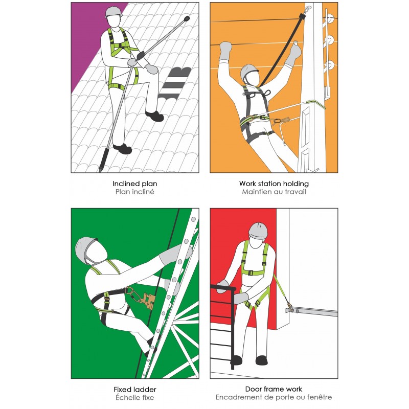 FA 20 100 00B - LOFTY-A Fall Arrester alone for use on polyamide twisted rope with additional energy absorbing lanyard