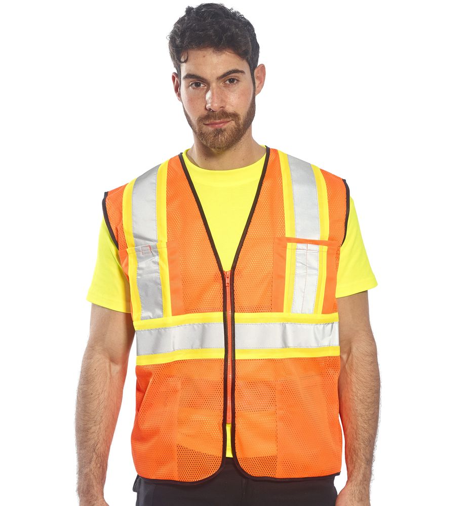 US381 Frisco Hi-Vis Mesh Executive Vest