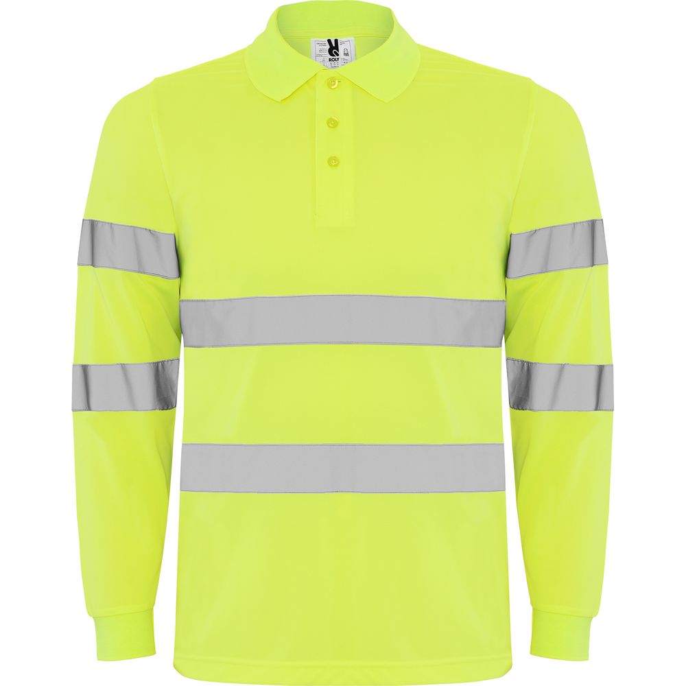 HV9306 POLARIS L/S Hi-Viz Polo Shirt