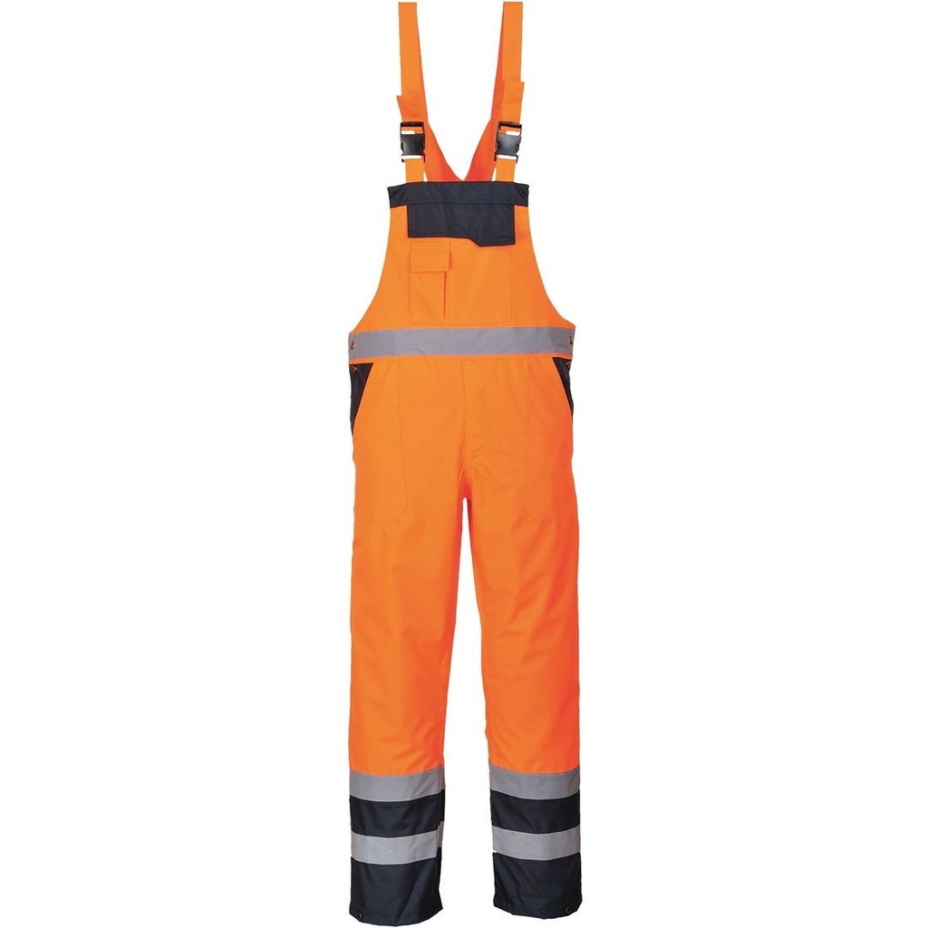 S489 Contrast Bib &amp; Brace, Lined