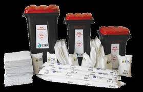 80 litre Spill Kit in Wheeled container
