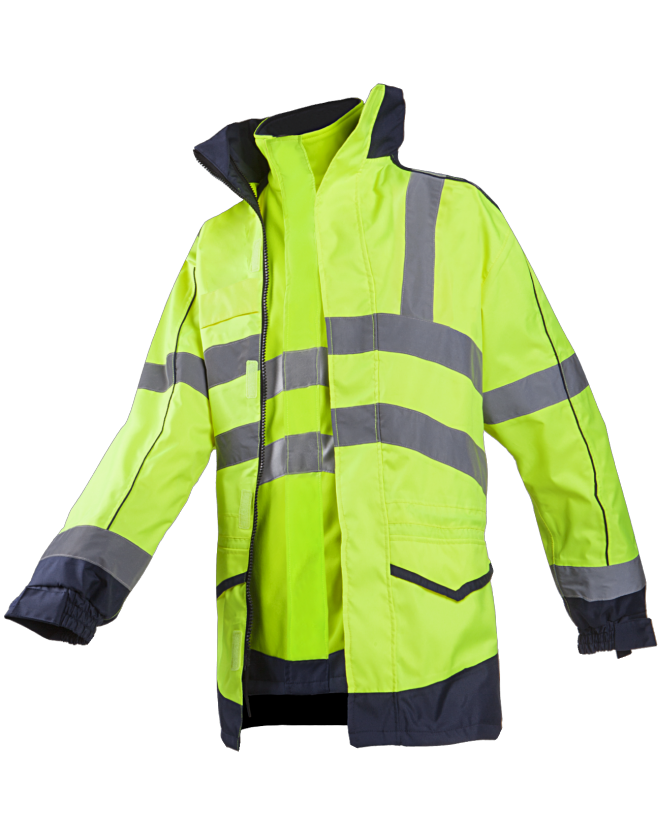 Anfield Hi-vis Rain jacket