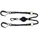FA3082420 GRAVITY-S, 2 m διχαλωτό διογκούμενο κορδόνι απορρόφησης ενέργειας με ενδιάμεσους δακτυλίους Γραβάτας