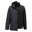KX366 KX3 3-in-1 Waterproof Breathable Rain Jacket