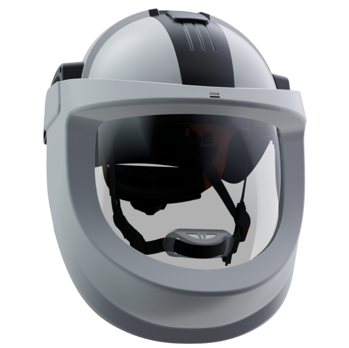 V2-12-LPP VISARC Helmet with Integrated face shield APC 2, ATPV 12 cal/cm², Class 2 (31KV)