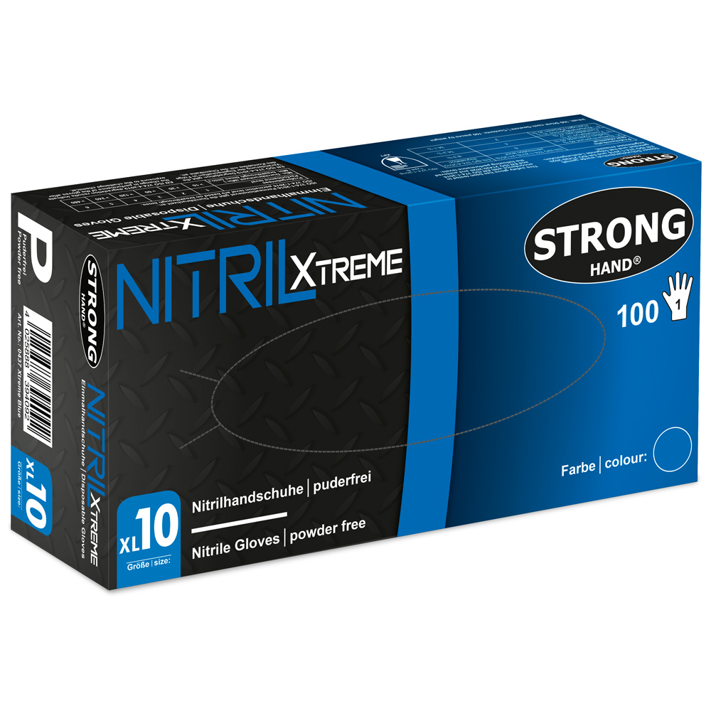 XTREME BLUE Disposable Nitrile Glove, Type B (KPT)