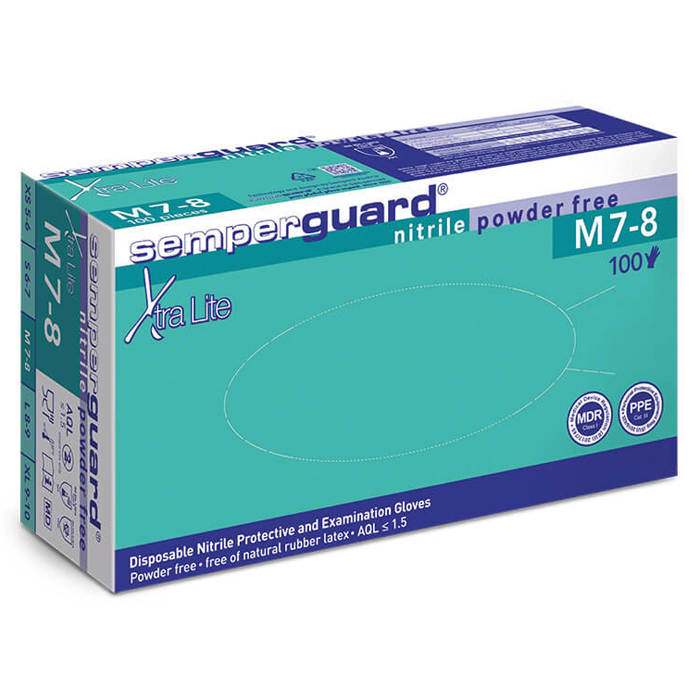 SEMPERGUARD® NITRILE XTRA LITE Disposable Glove Type B (KPT)