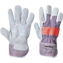 A209 Leather Rigger 300 Cow Split Palm Bar Glove